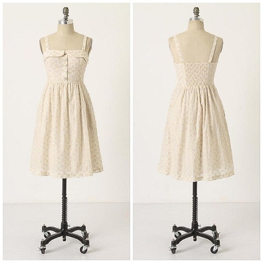 Maeve Anthropologie "In a Twinkling" Twee Dress